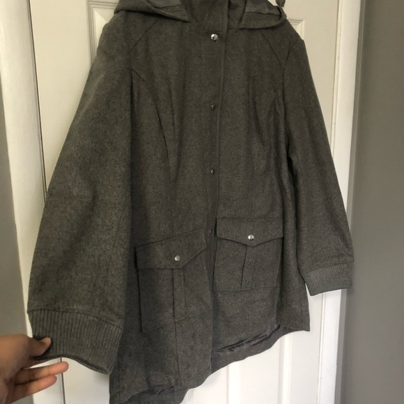 NY&Co hooded coat - Picture 3 of 4